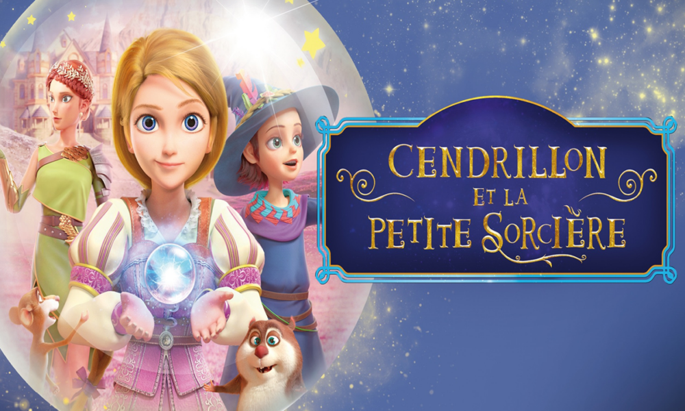 Affiche du film d'animation Cendrillon et la Petite Sorcière