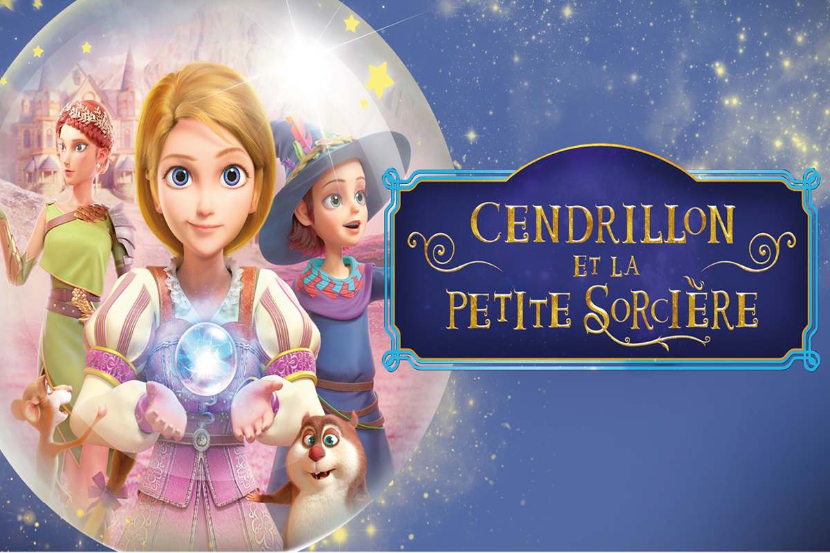 Affiche du film d'animation Cendrillon et la Petite Sorcière