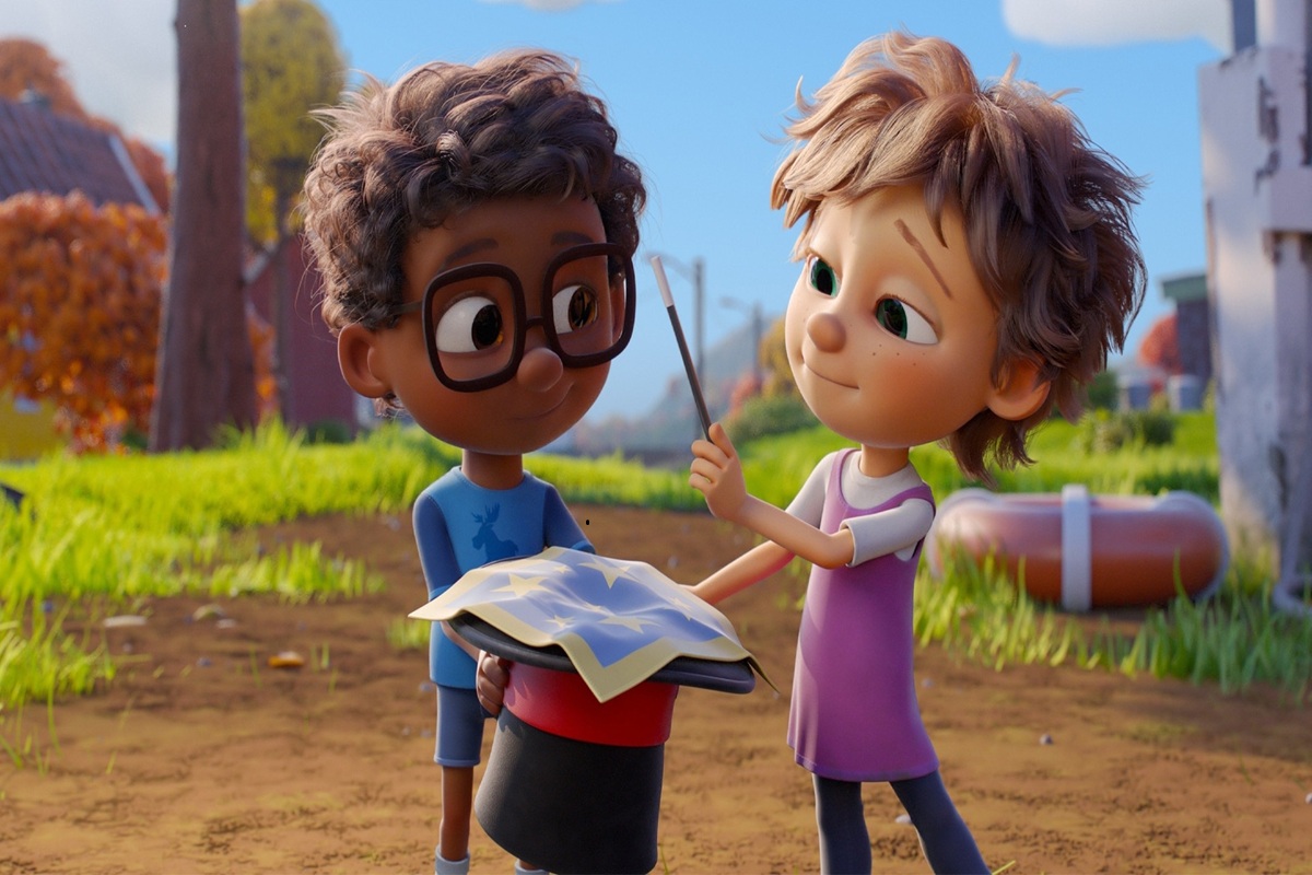 Deux personnages du film d’animation Ella Bella Bingo