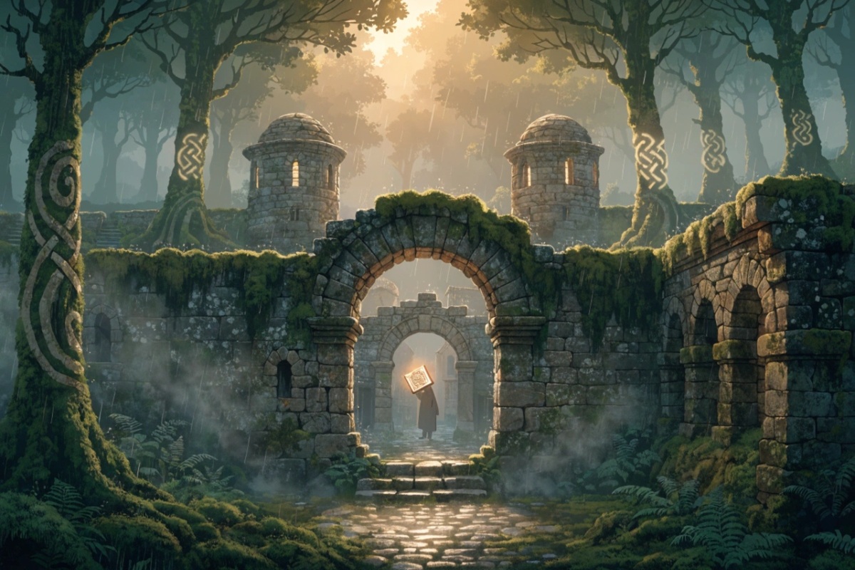 Une foret celtique médiévale