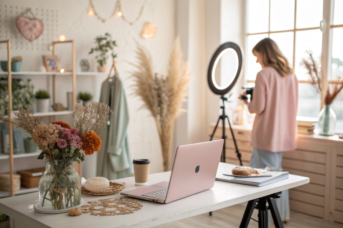Décor d’une influenceuse