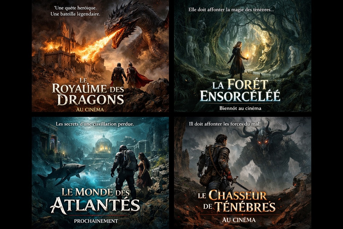 Affiches de films fantastiques