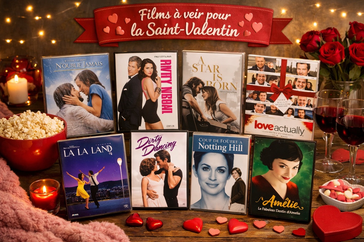 Une sélection de films romantiques