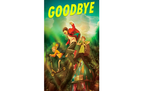 Affiche du film d'aventure animé Goodbye