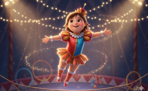 Petite fille ressemblant à la protagoniste de Valentin