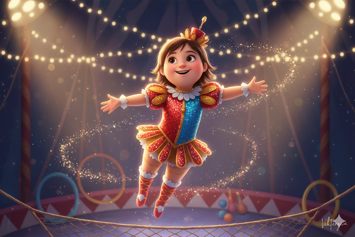 Petite fille ressemblant à la protagoniste de Valentina