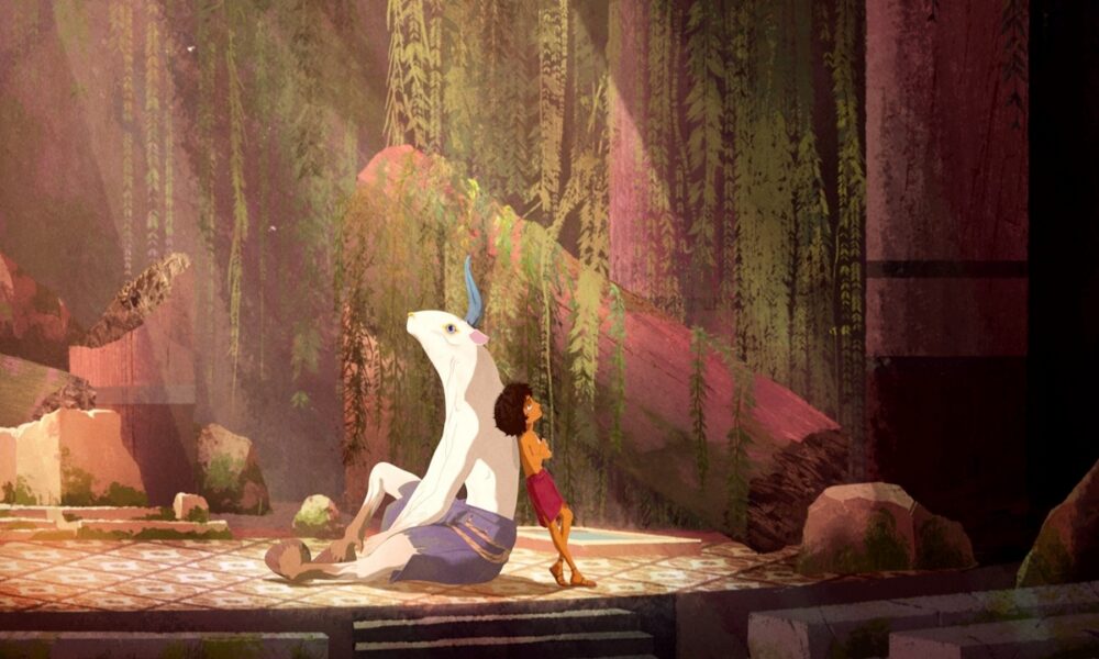 Scène du film d’aventure Icare