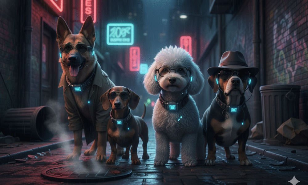 Illustration inspirée du film Backstreet Dogs