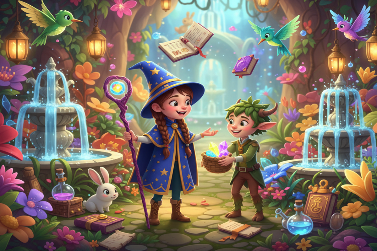 Gameplay d’un jeu d’aventure pour enfants comme Disney Princesse : Un Voyage Enchanté