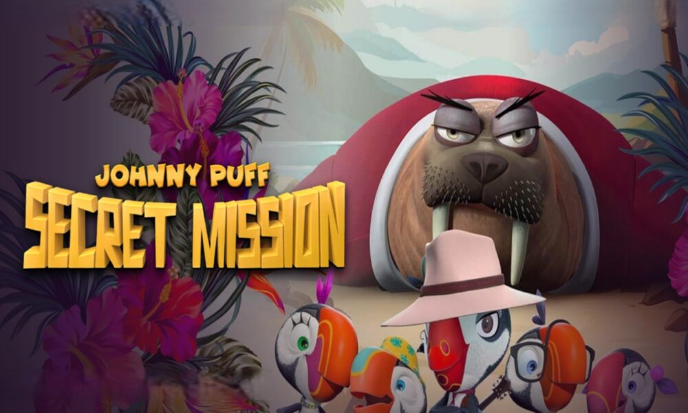 Affiche du film d’animation Johnny Puff Secret Mission