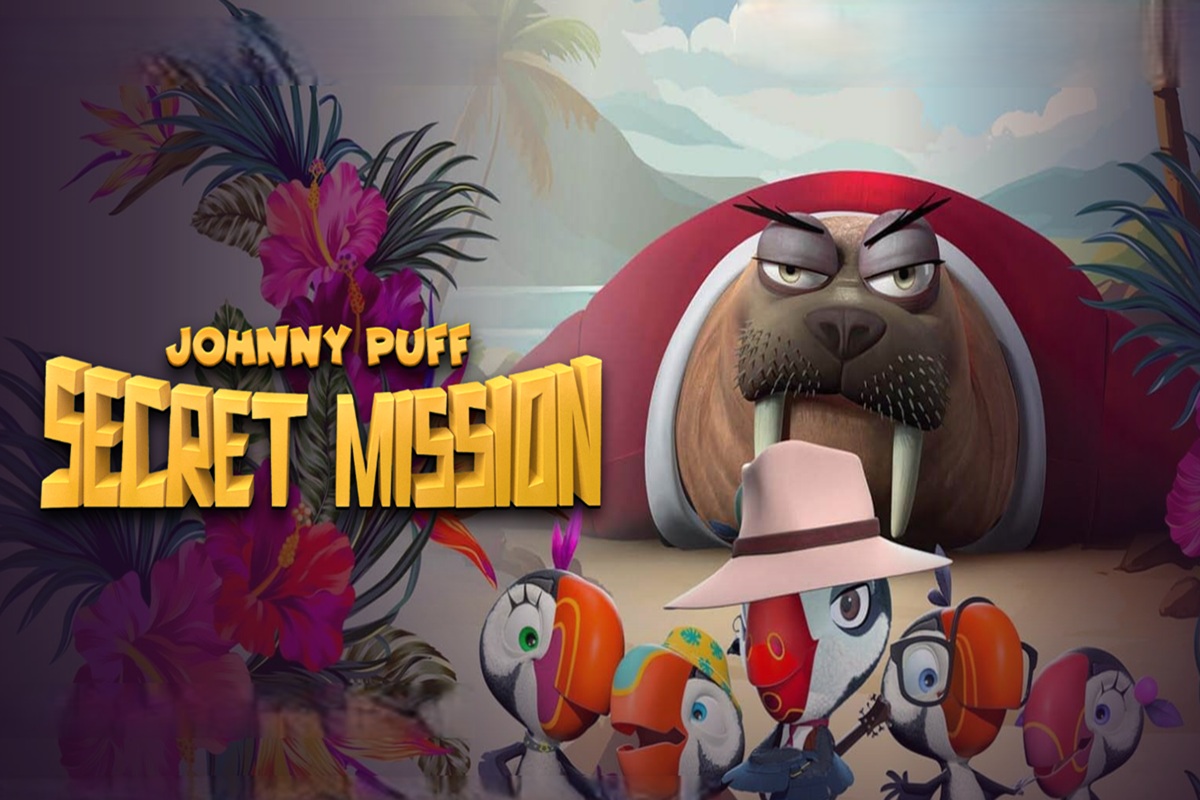Affiche du film d’animation Johnny Puff Secret Mission