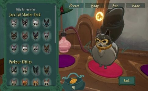 Gameplay du jeu PC Jumping Jazz Cats