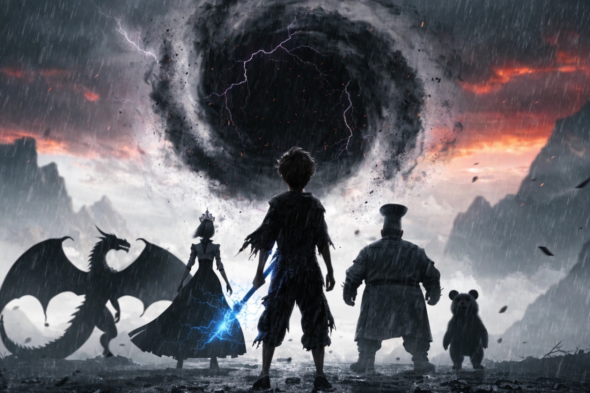 Cinq héros s'unissent pour affronter la menace du néant