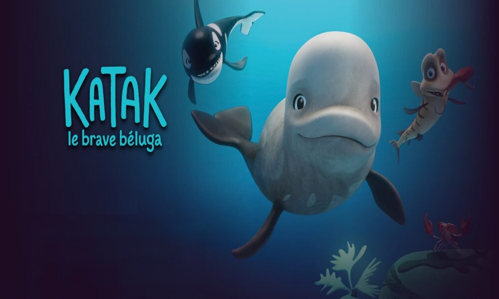 Affiche du film d'aventure Katak le brave béluga