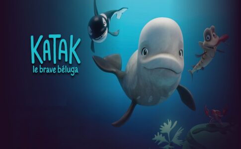 Affiche du film d'aventure Katak le brave béluga