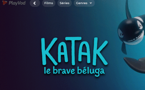 Le film Katak, le Brave Beluga sur PlayVOD
