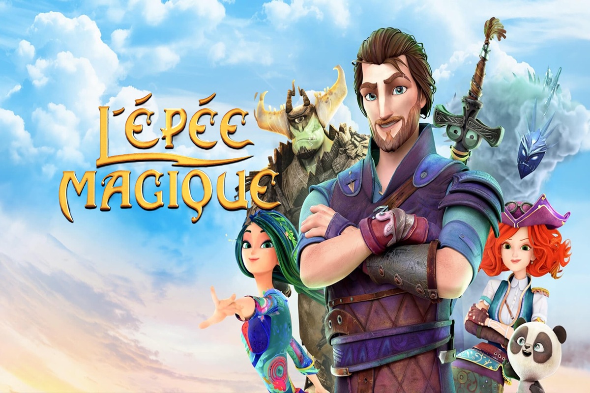 Affiche du film d'animation L'épée magique