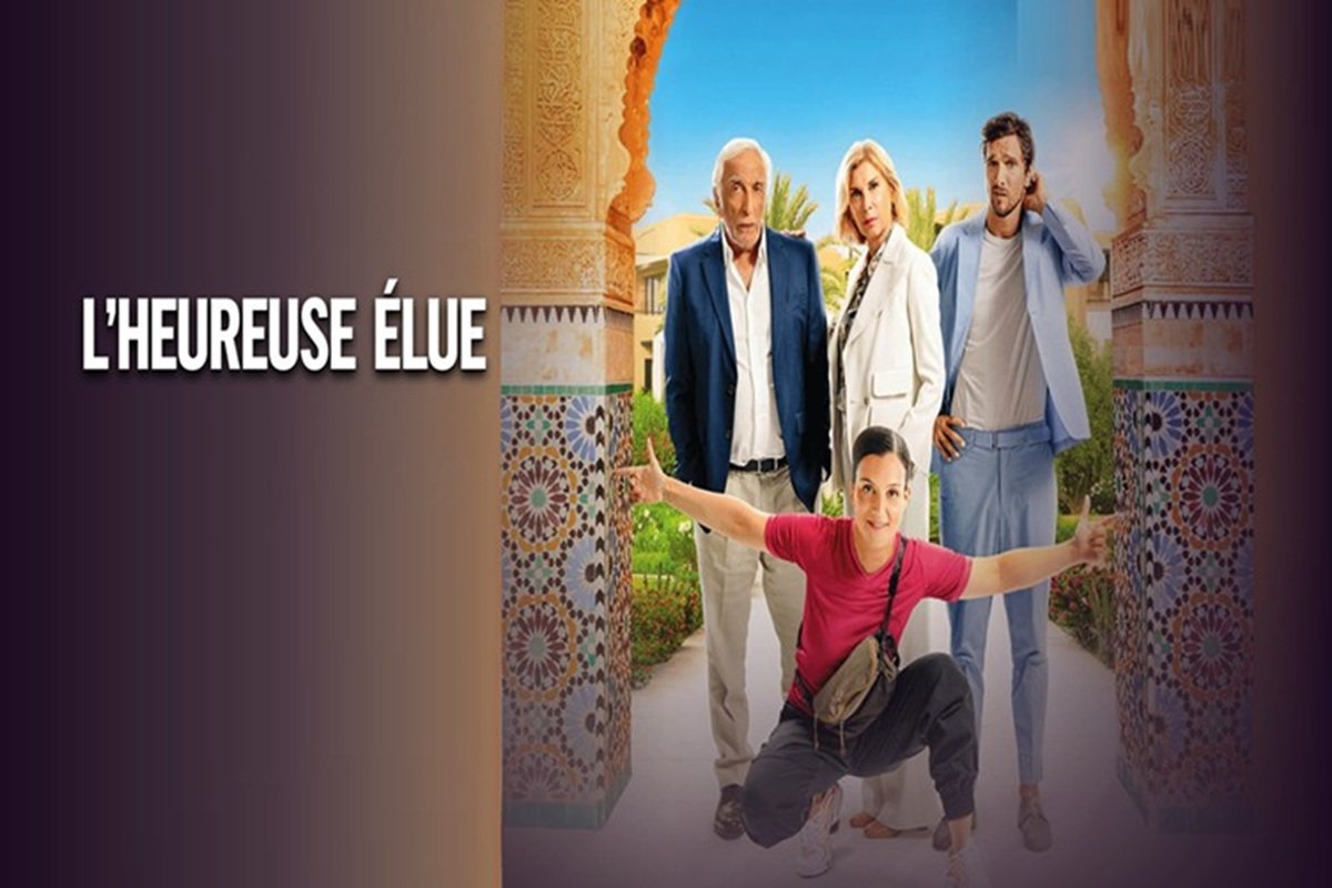 Affiche du film comédie française L'Heureuse Élue