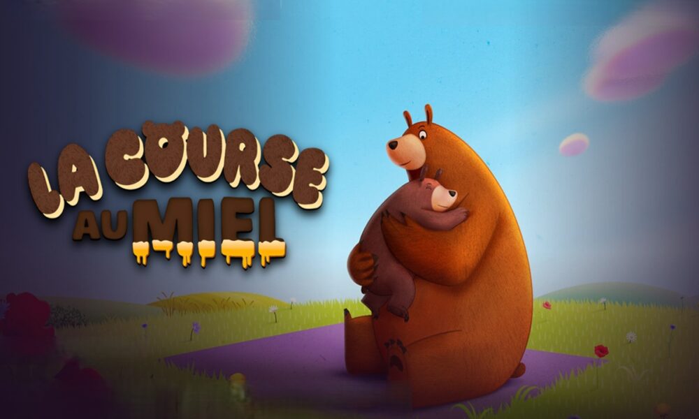 Affiche du film d'animation La Course au Miel