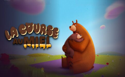 Affiche du film d'animation La Course au Miel