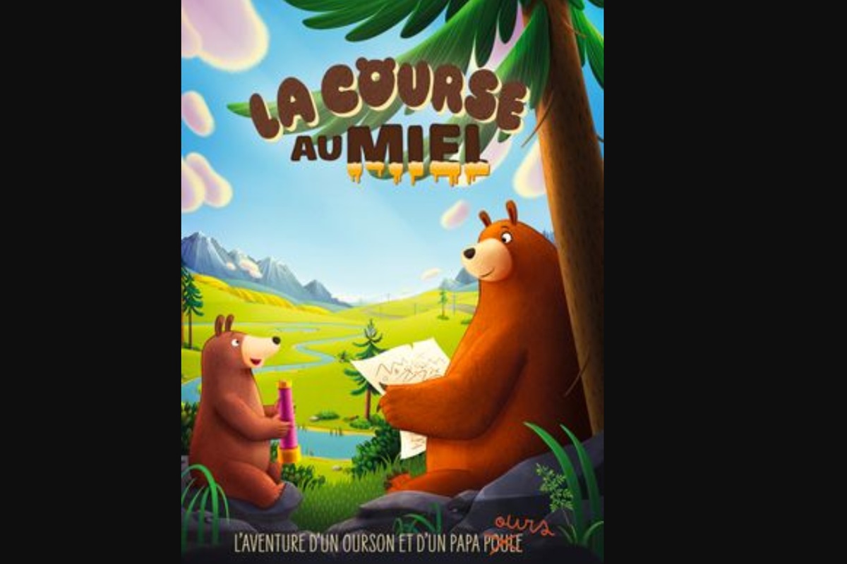 Affiche du film d'animation La Course au Miel