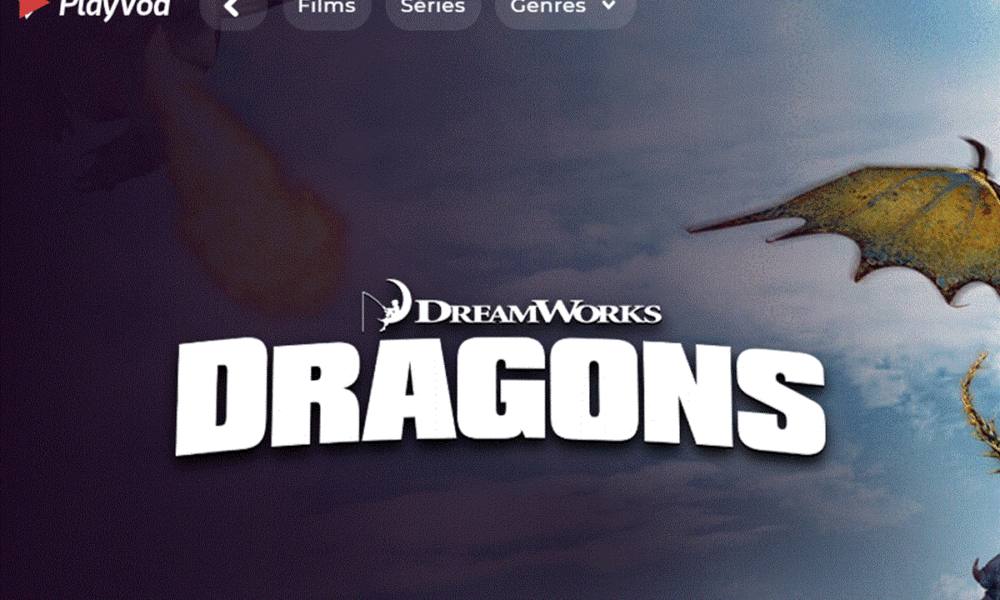 Le film Dragons sur PlayVOD