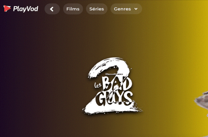 Le film Les Bad Guys 2 sur PlayVOD