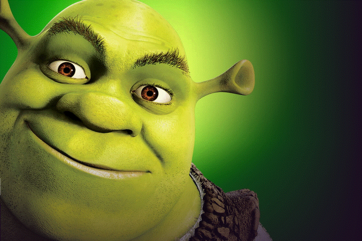 Le personnage Shrek