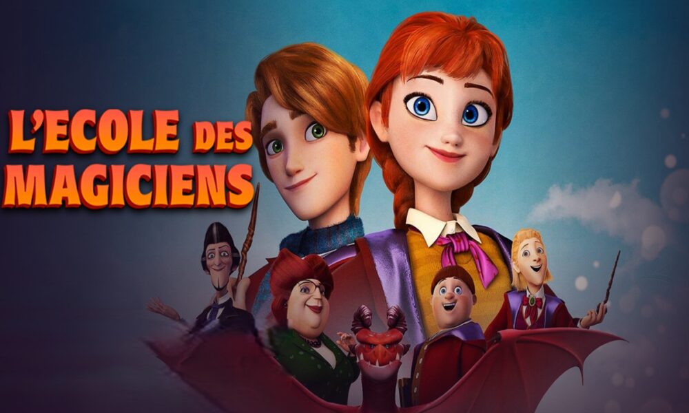 Affiche du film d'animation L'Ecole des Magiciens