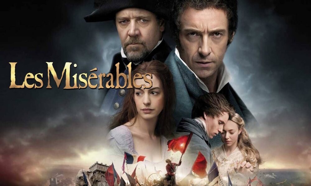 Affiche du film musical Les Misérables