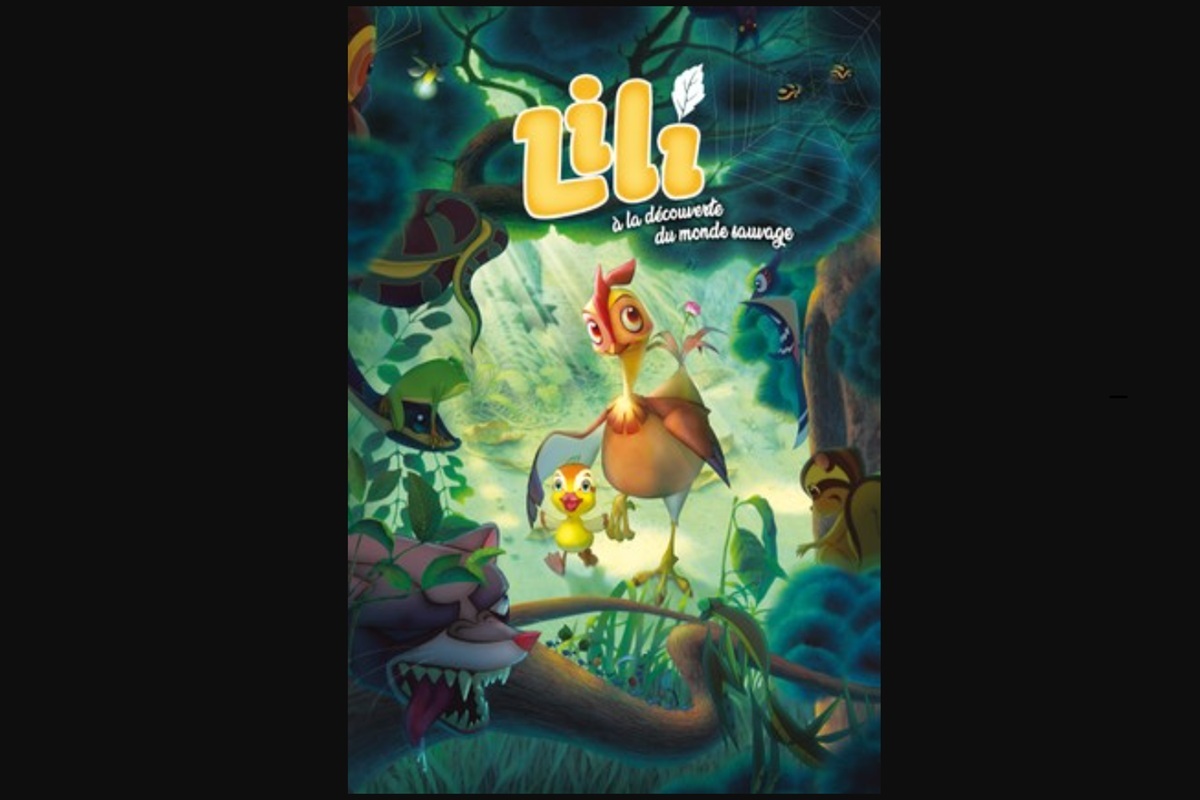 Affiche du film d'animation Lili à la découverte du monde sauvage