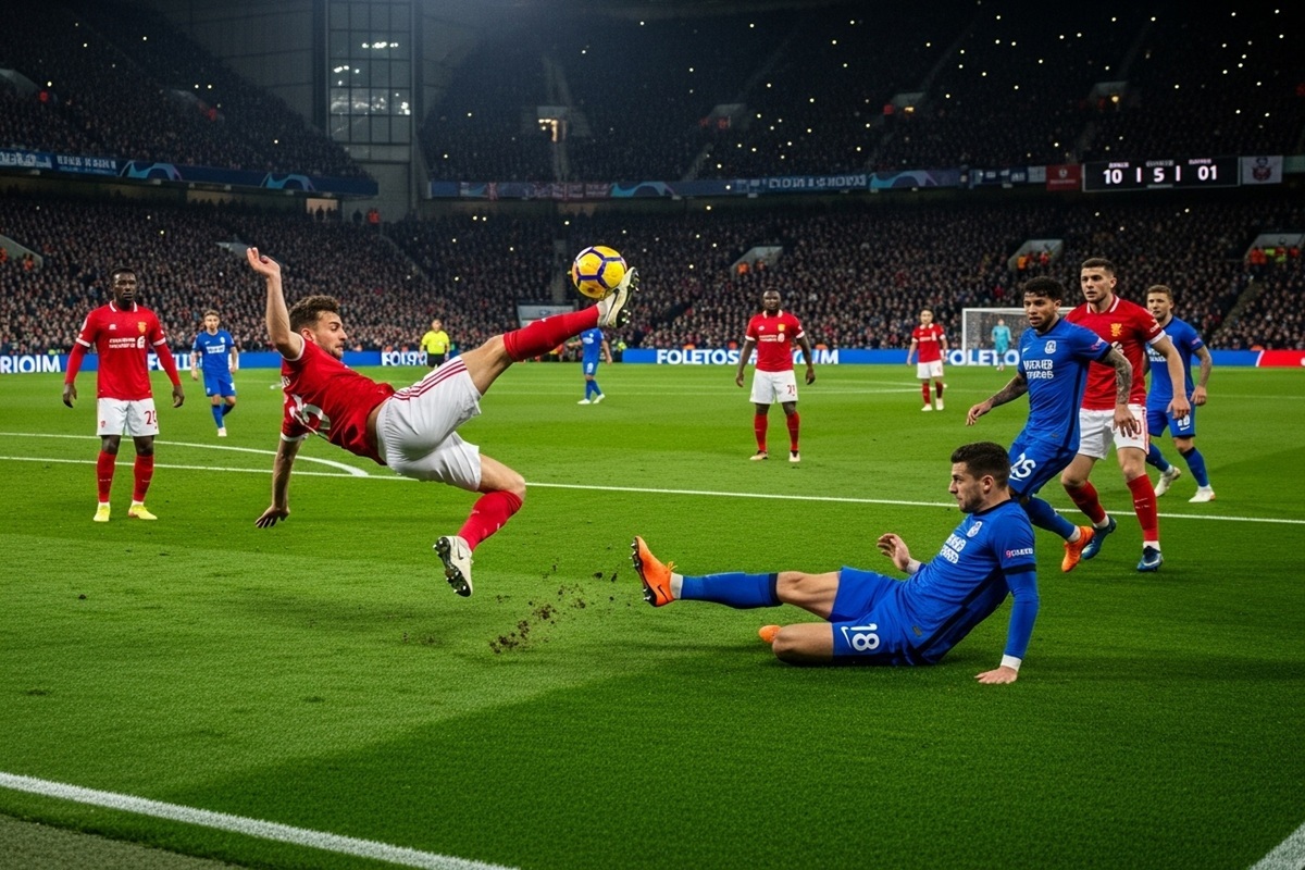 Match de football en Premier League