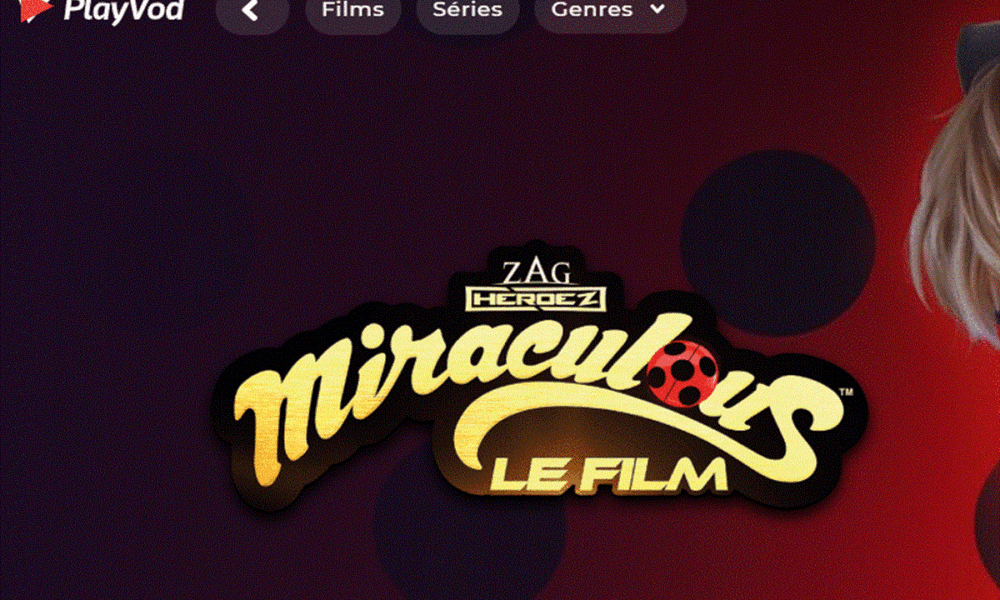 Miraculous, Le Film sur PlayVOD