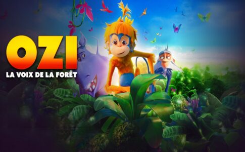 Affiche du film d'aventure Ozi la voix de la forêt