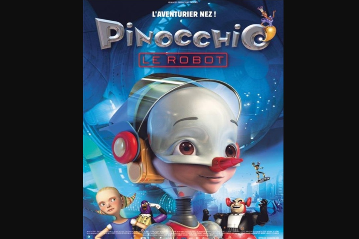 Affiche du film d’animation Pinocchio le Robot