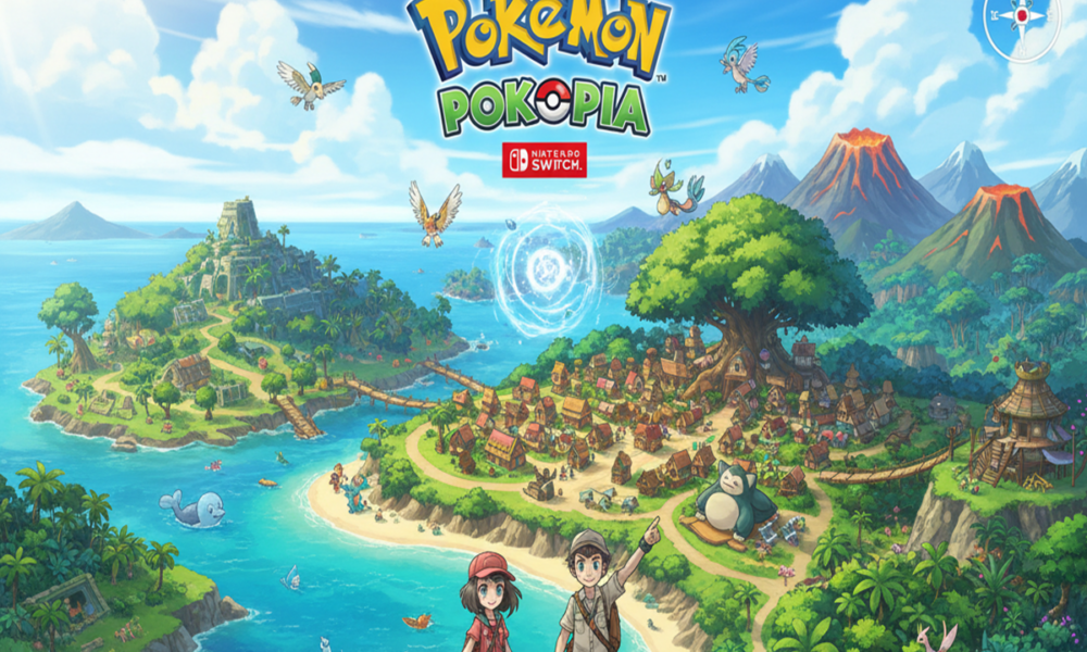 Jeu de simulation comme Pokémon Pokopia