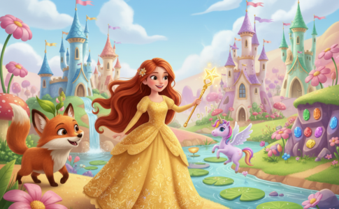 Gameplay d’un jeu pour enfants similaire à Disney Princesse