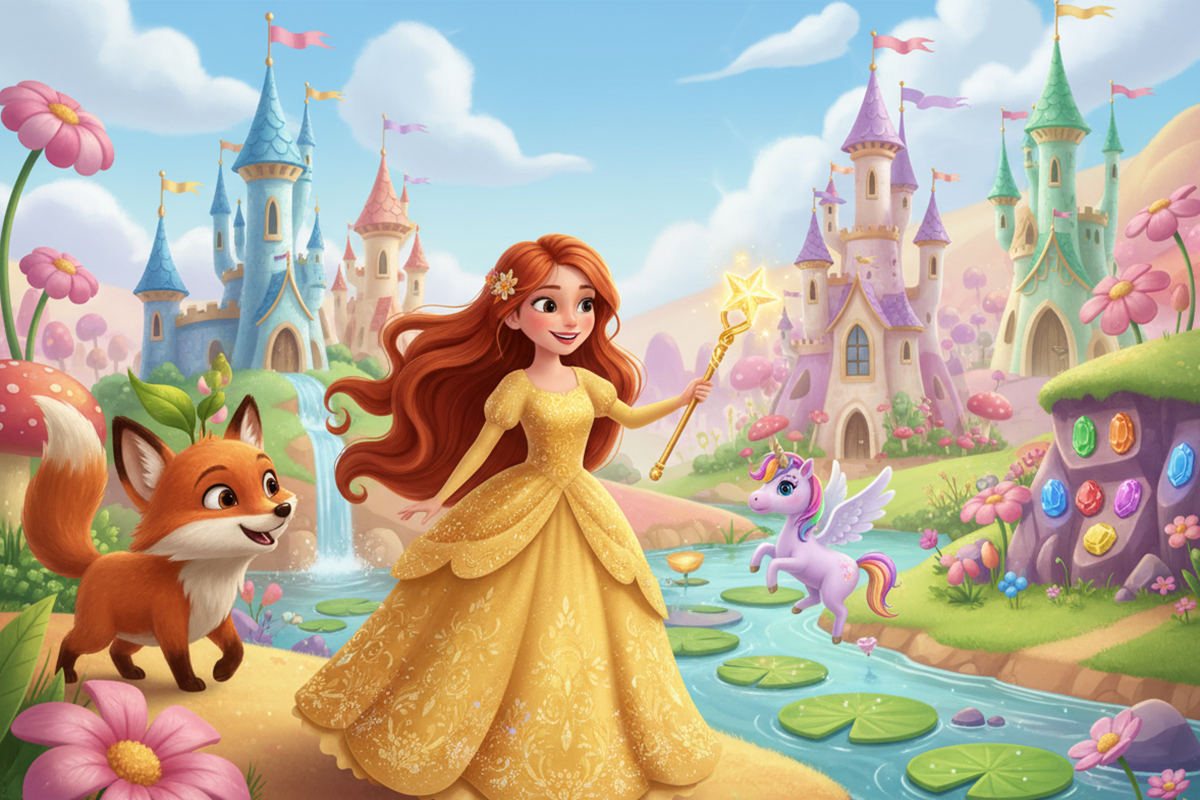 Gameplay des jeux pour enfants similaire à Disney Princesse