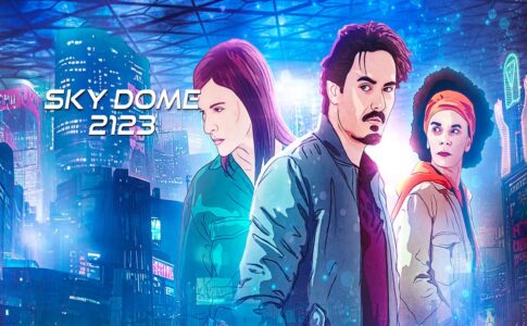 Affiche du film d'animation Sky Dome 2123