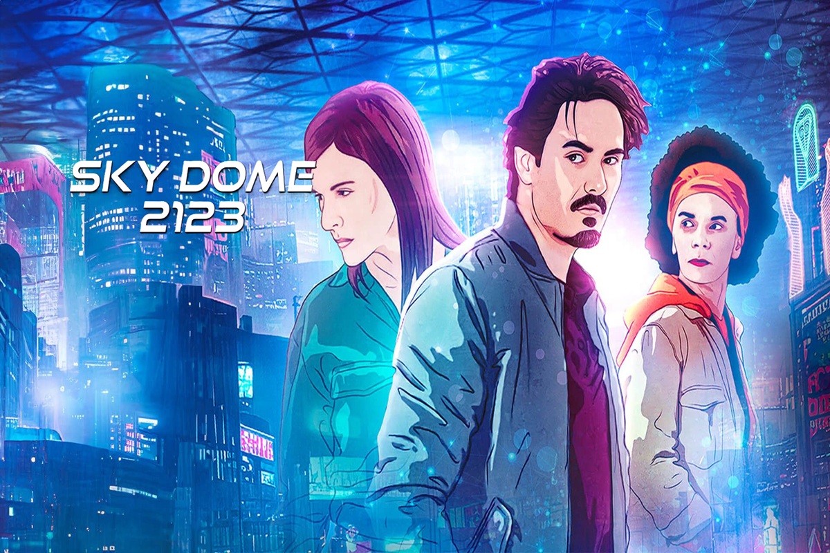 Affiche du film d'animation Sky Dome 2123