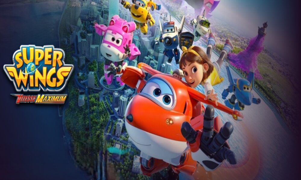 Affiche du film d’animation Super Wings : Vitesse Maximum