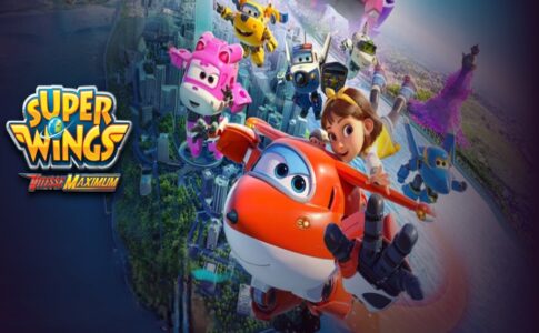 Affiche du film d’animation Super Wings : Vitesse Maximum