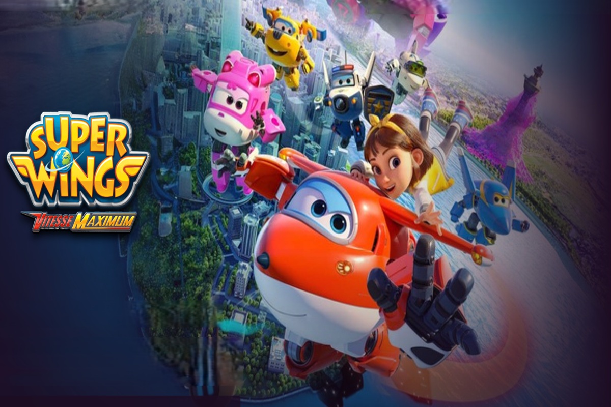 Affiche du film d’animation Super Wings : Vitesse Maximum