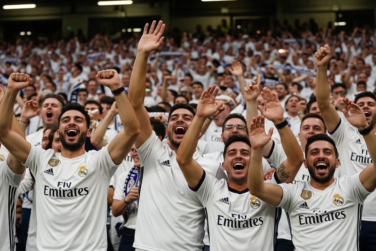 Supporteurs du Real Madrid