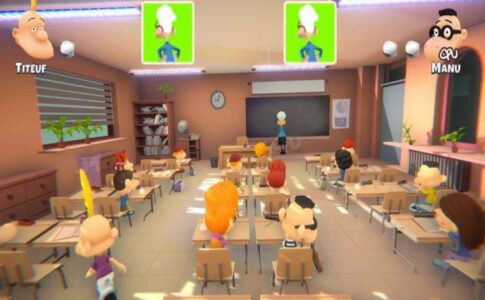 Gameplay du jeu pour enfants Titeuf Mega Party