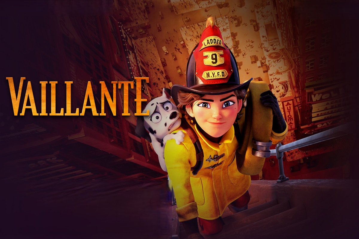 Affiche du film d’animation Vaillante