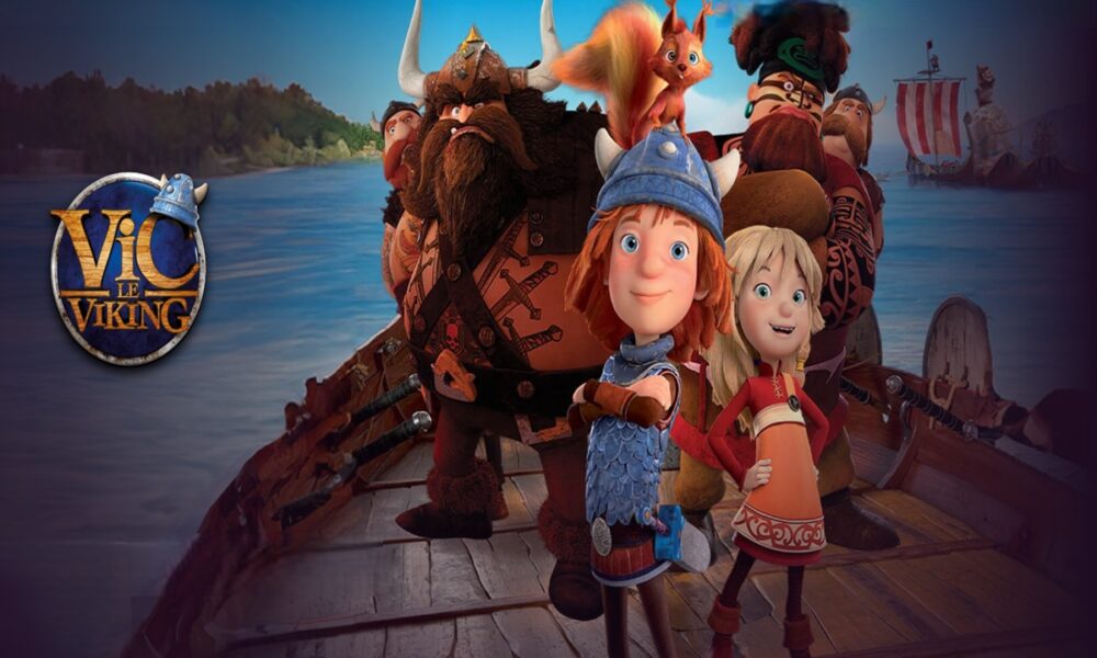 Affiche officielle du film d’animation Vic le Viking