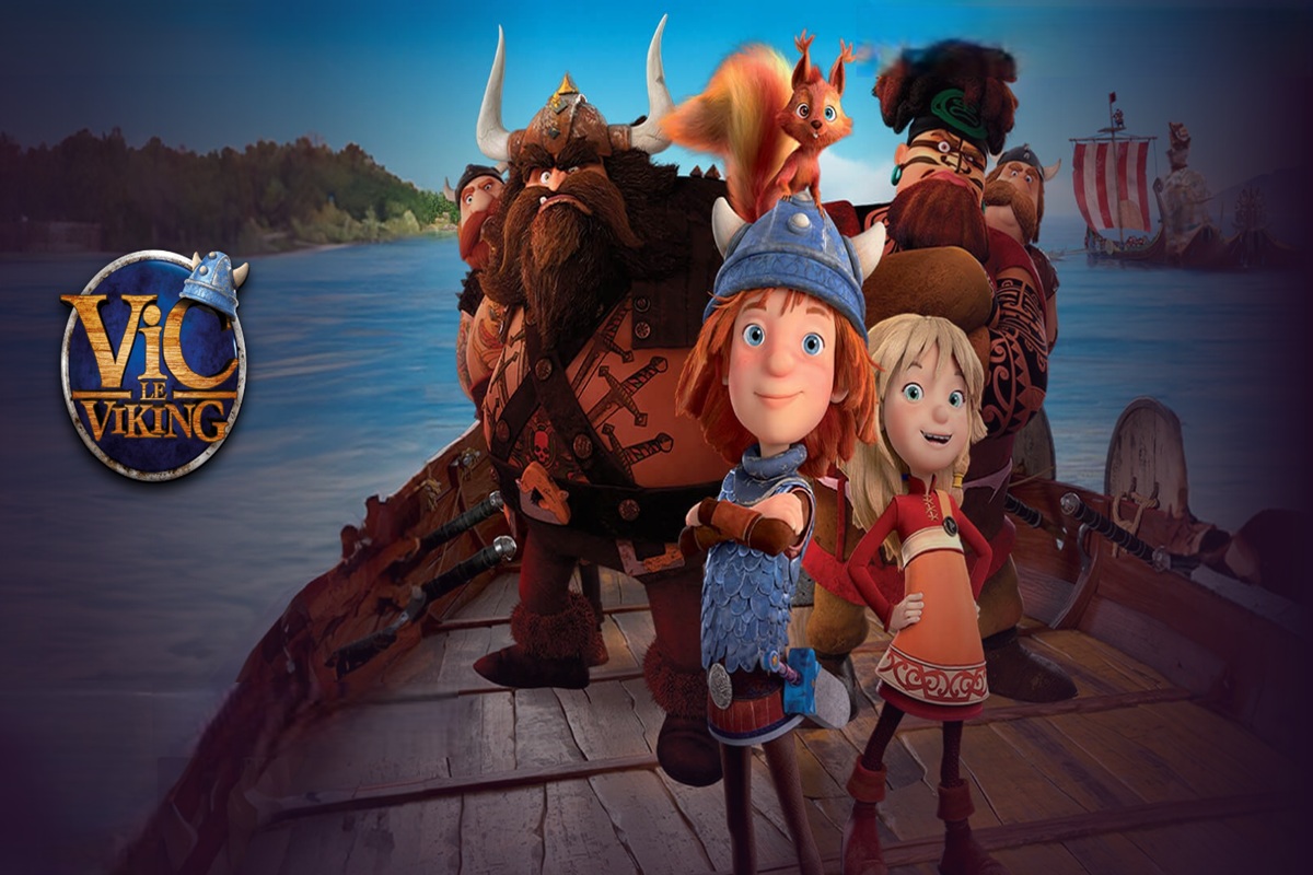 Affiche officielle du film d’animation Vic le Viking