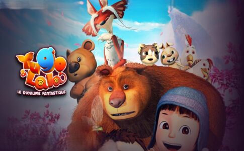 Affiche du film d'animation Yugo & Lala : Le Royaume Fantastique