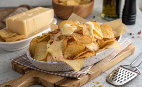 Des chips géantes à la raclette